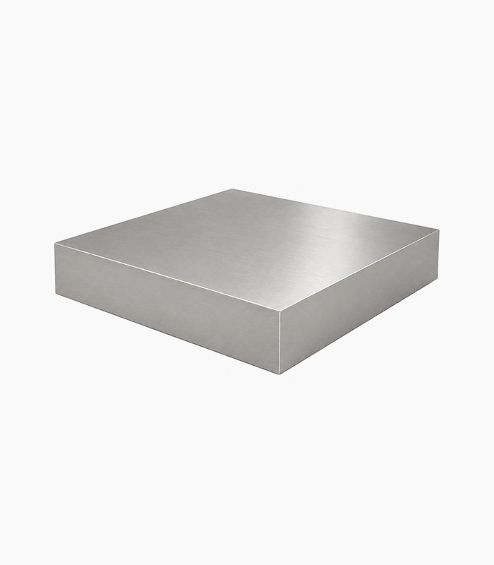 Premium Brushed Stainless Steel Coffee Table