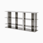 Modern Aluminum Modular Console Shelf