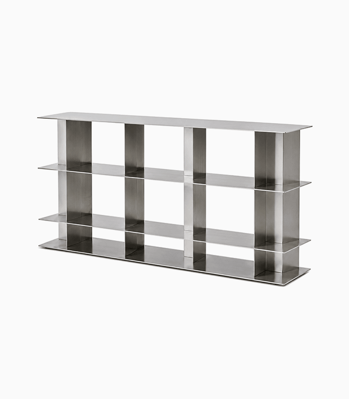 Modern Aluminum Modular Console Shelf
