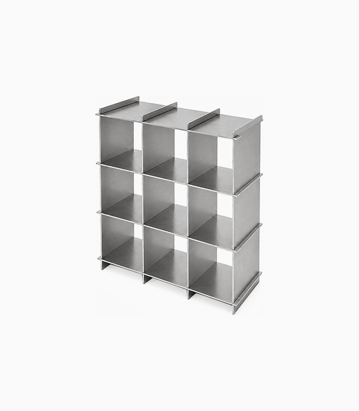 Minimalist Aluminum Cup Shelf Minimalist Aluminum Cup Shelf