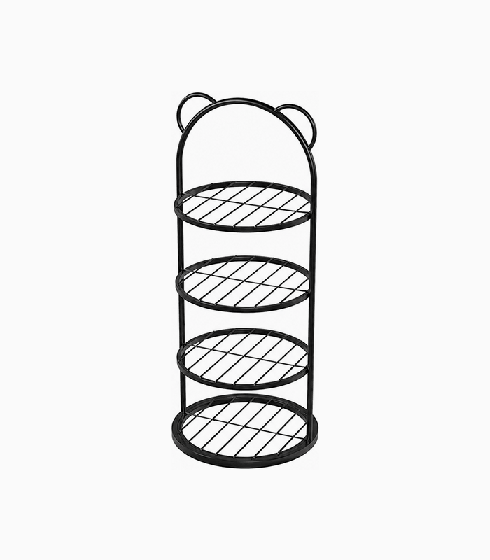 Arched Metal Shoe Rack