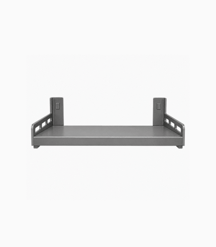 Wall-Mounted Steel Microwave Shelf