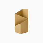 Sculptural Metal Umbrella Stand