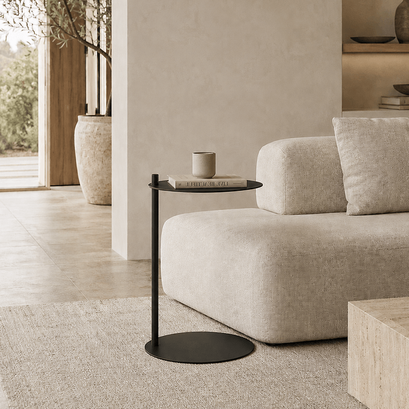 Minimalist Steel Side Table