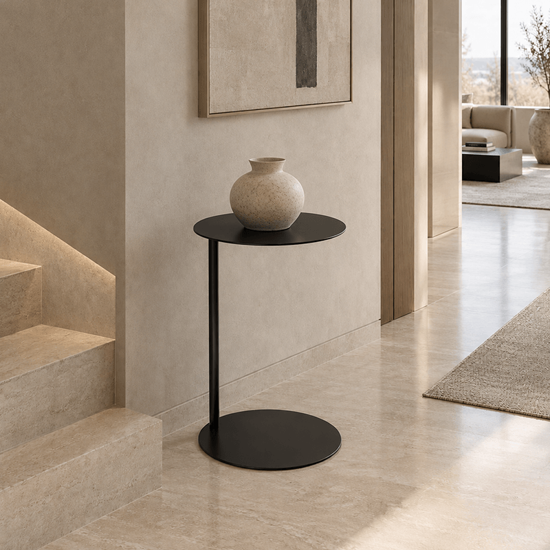 Minimalist Steel Side Table