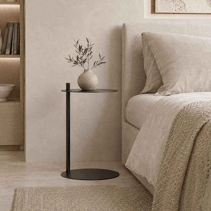 Minimalist Steel Side Table