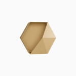 Nordic Geometric Metal Wall Shelf