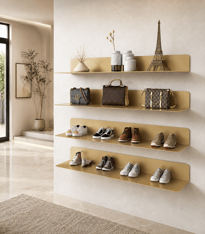 Minimalist Metal Wall Shelf