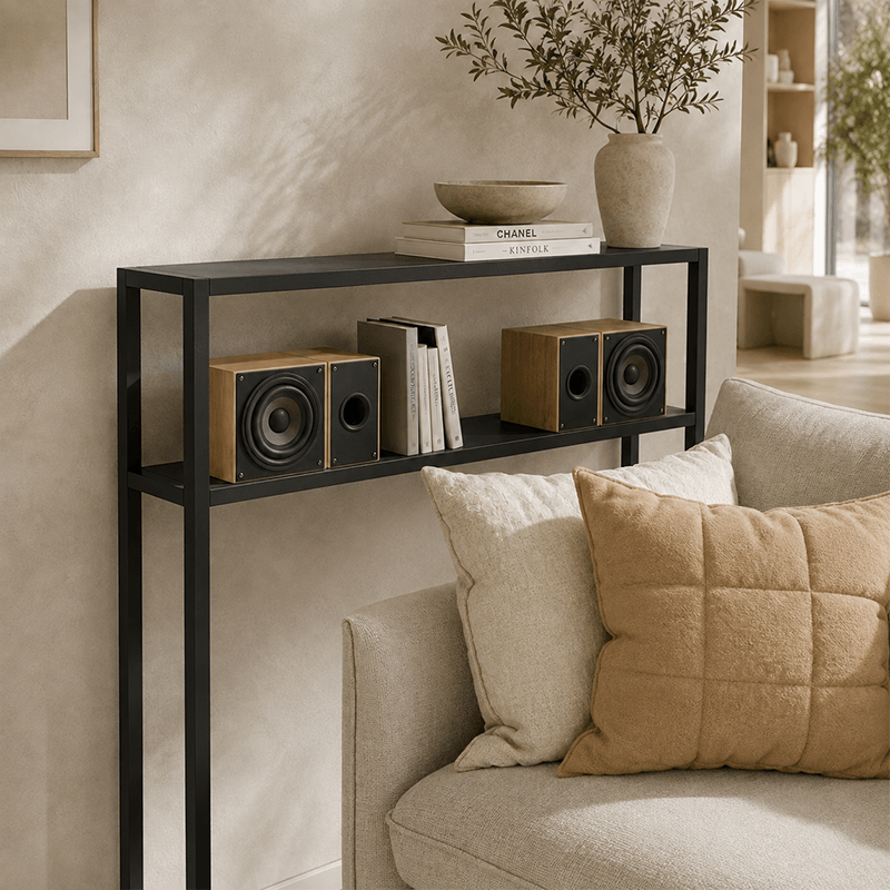 Modern Bedside Storage Shelf