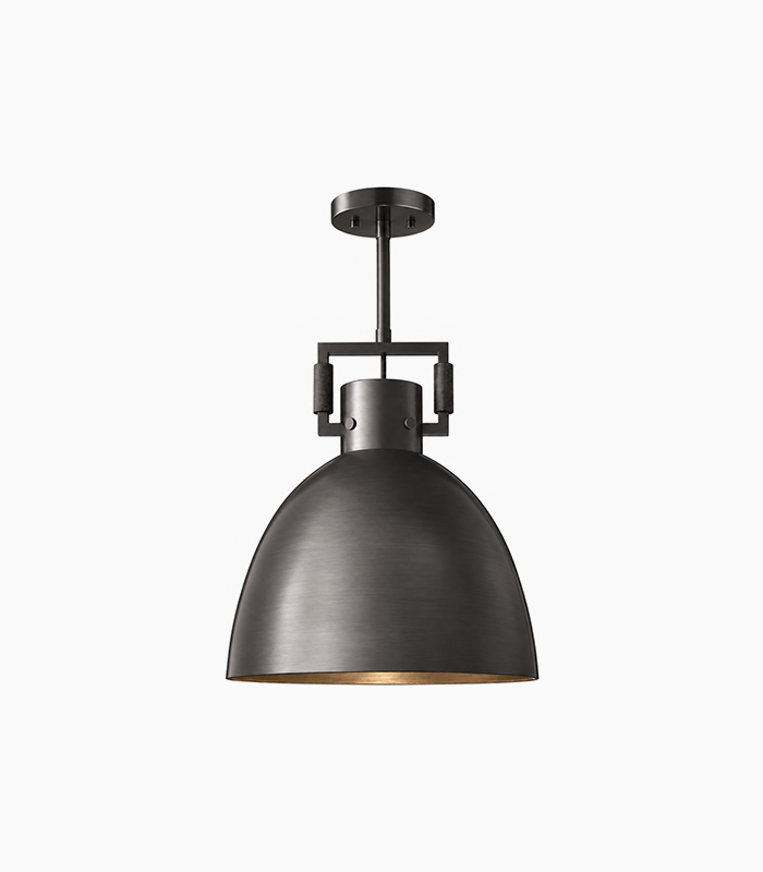 Metal Dome Pendant Light