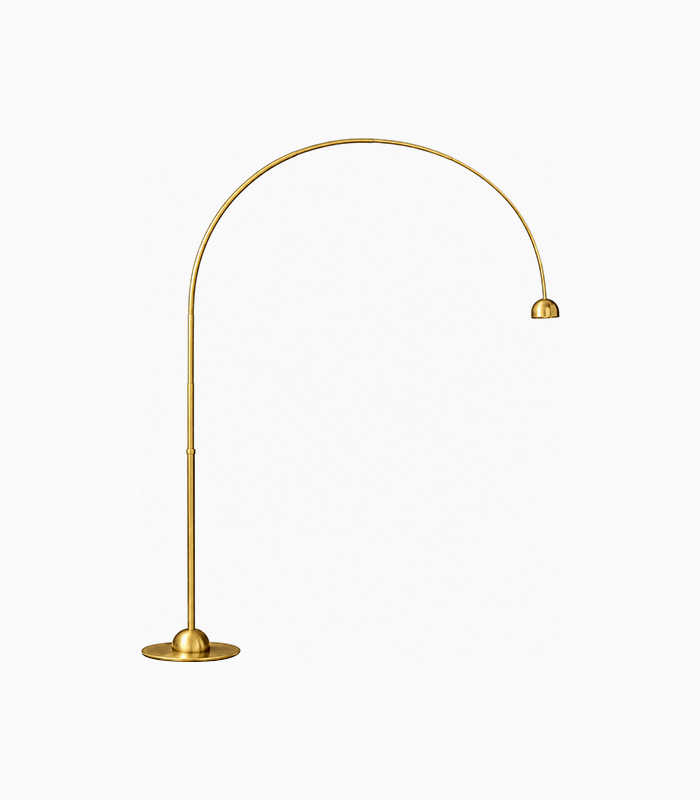 Sculptural Curved Floor Lamp