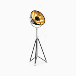 Modern Industrial Tripod Floor Lamp