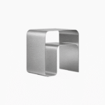Architectural Stainless Steel Side Tables