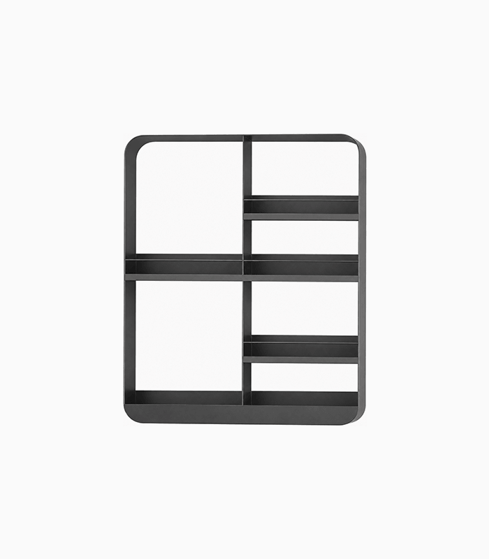Nordic Wall-Mounted Metal Bathroom Shelf