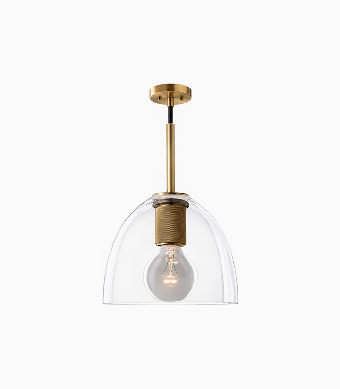 Glass Dome Pendant Light Glass Dome Pendant Light