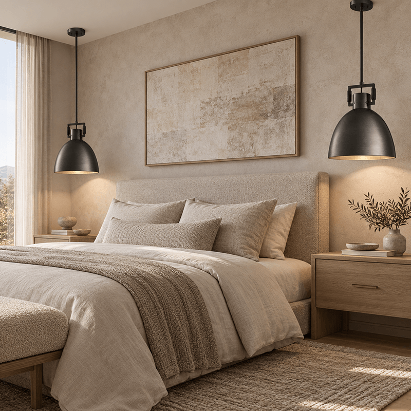 Metal Dome Pendant Light