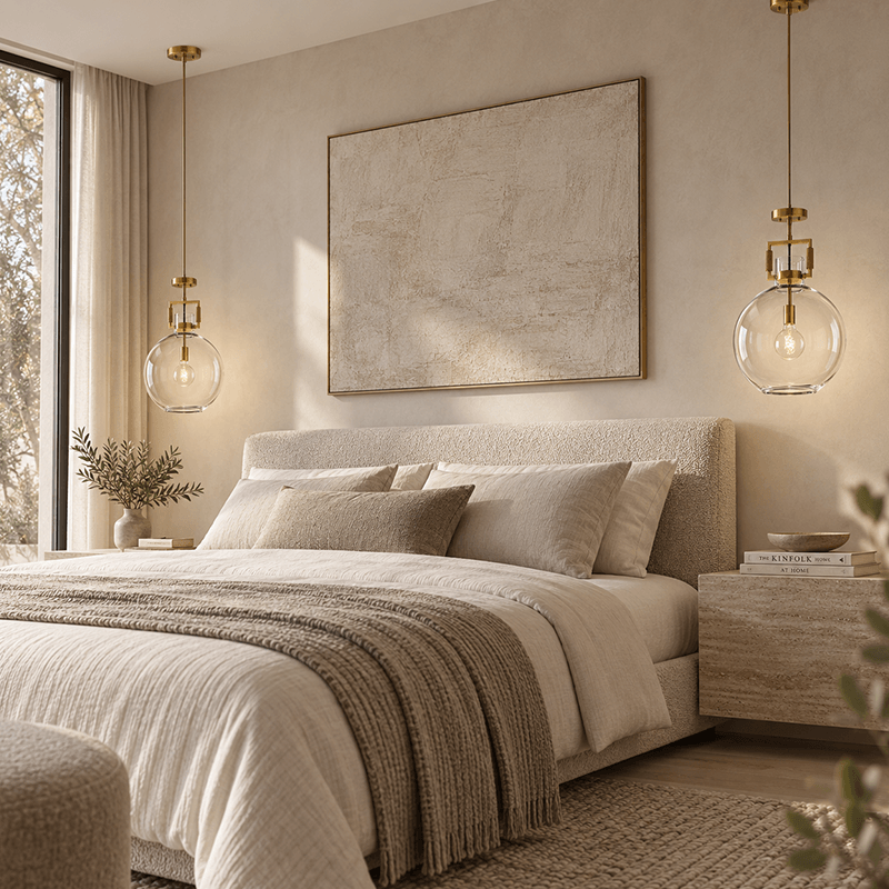 Glass Globe Pendant Light